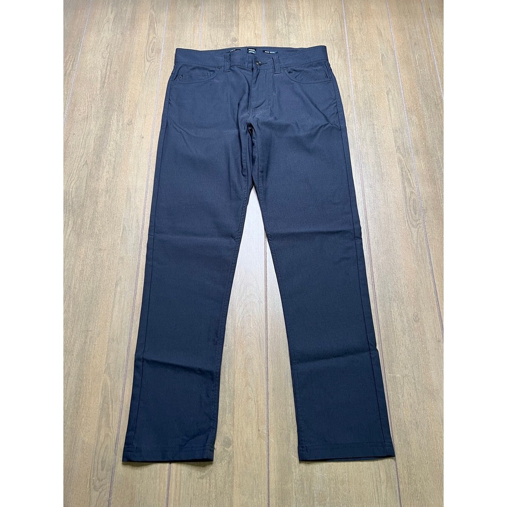 Prana Zion Slim Fit Pants Mens 32x30 Grey Stretch Technical Hiking 1969771‎
